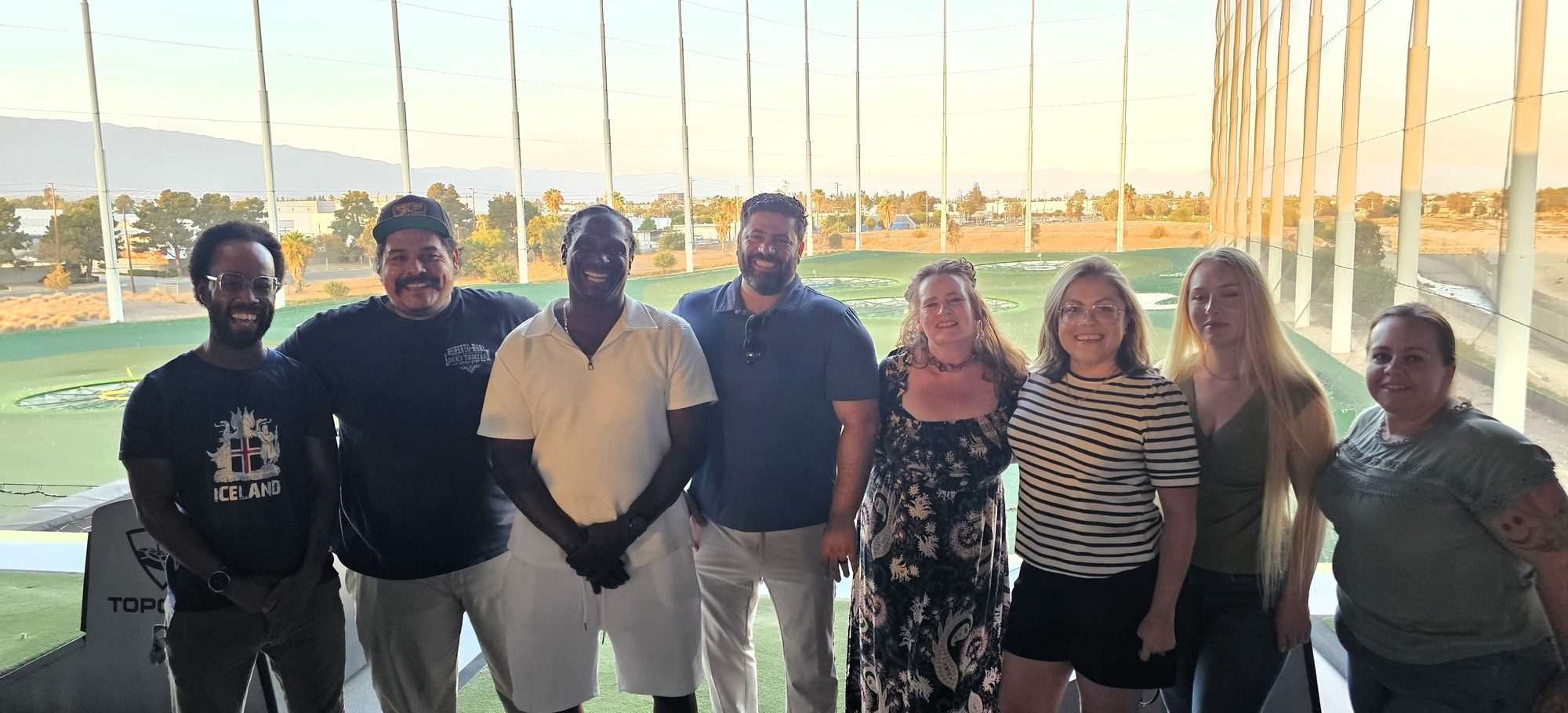 SALEM team at a company team-building event